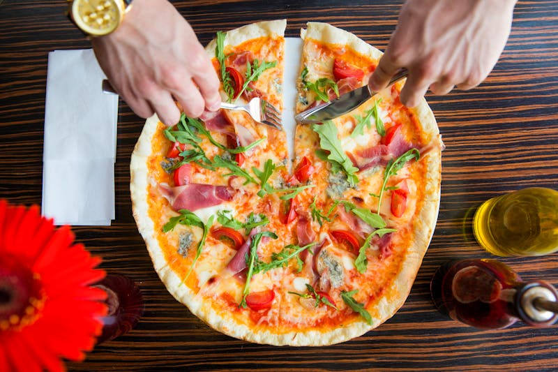 Gluten-free BBQ chicken pizza